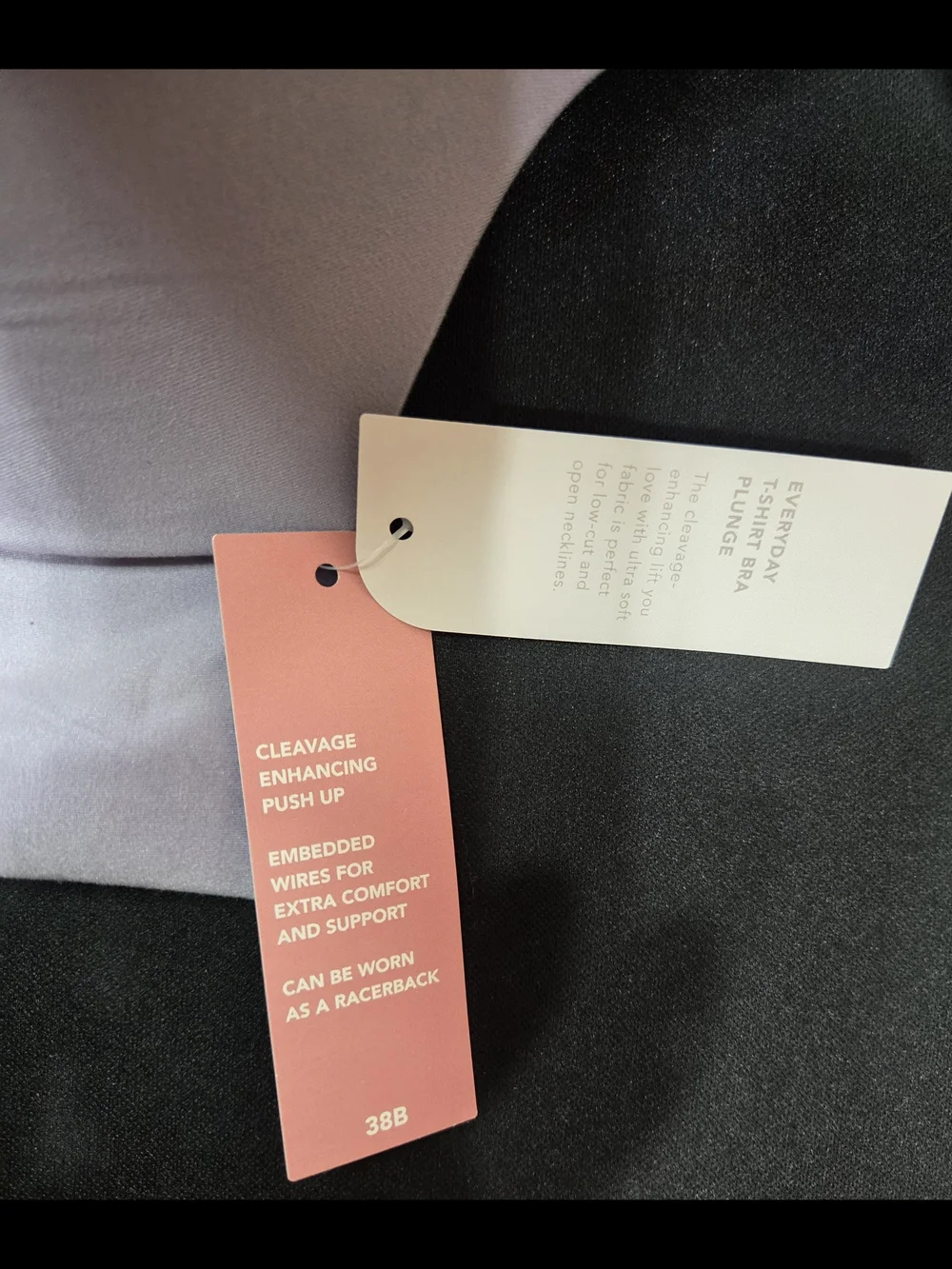 Ambrielle Light Lavender Seamless Molded Bra
